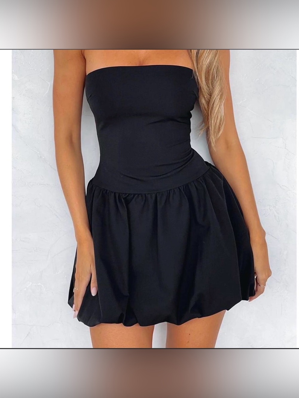 White Fox Boutique Diamond dust mini dress SZ:S